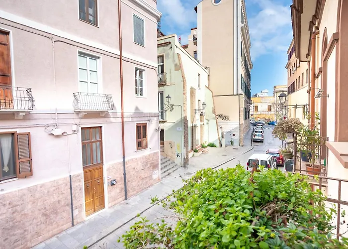 Apartamento Romantico - Terrazza - Marina - Centro Storico Cagliari